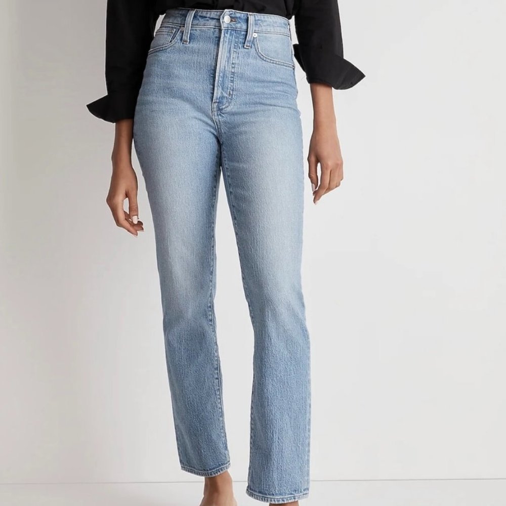 Madewell the perfect vintage jeans straight ferman wash